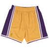 Mitchell & Ness Men's Mitchell Ness Gold Los Angeles Lakers Big Tall Hardwood Classics Swingman Shorts In Light Gold