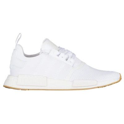 Adidas Originals Nmd R1 In White/white/gum