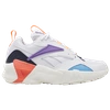 Reebok Aztrek Double Sneakers In White And Purple In White/grape Punch/bright