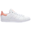 Adidas Originals Stan Smith Floral-print Leather Sneakers In White/white/chalk Coral