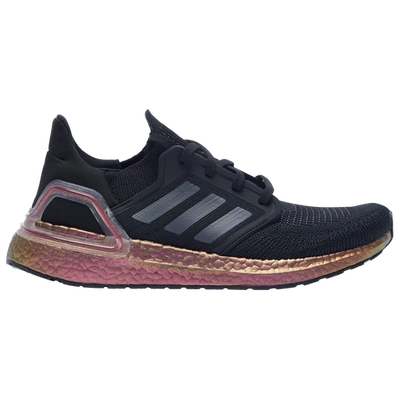 Adidas Originals Mens Adidas Ultraboost 20 In Core Black/grey Five/signal Pink