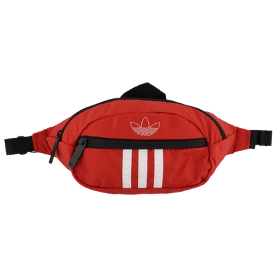 Adidas Originals 3 Stripes Waist Pack Red/black Size One Size