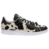 Adidas Originals Stan Smith In Core Black/clear Brown/vivid Pink