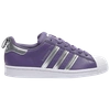 Adidas Originals Womens  Superstar In Tech Purple/silver Metallic/white