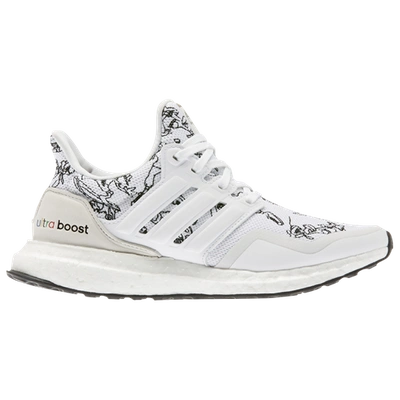 Adidas Originals Kids' Boys Adidas Ultraboost 20 In White/blue