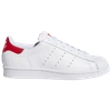 Adidas Originals Superstan In White/white/scarlet