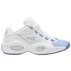 Reebok Men's Question Mid Basketball Shoes In White/blue/ice