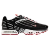 Nike Black & Red Air Max Plus Iii Sneakers In Black/white/red