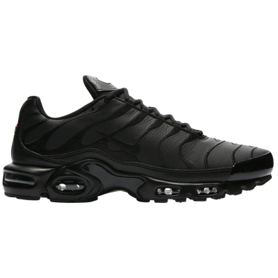 Nike Men's Air Max Plus Shoes In Black/black/black