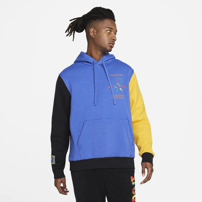 Nike Mens  Gel Playground Hoodie In Blue/multi