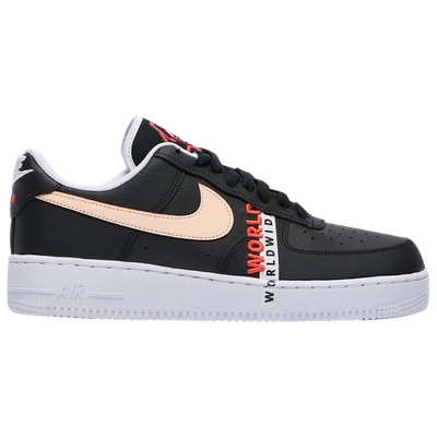 Nike Air Force 1 Lv8 In Black/flash Crimson/white