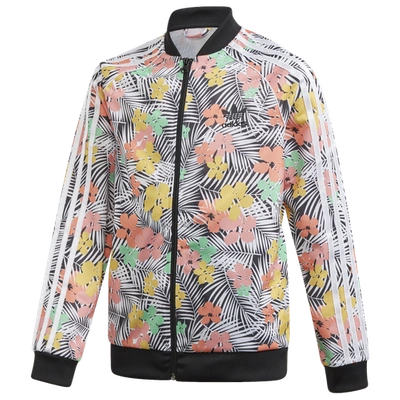 Adidas Originals Kids' Girls  Superstar Track Top In Multicolor/black