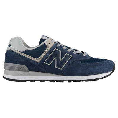 New Balance Mens  574 Classic In Black Iris/grey/white