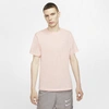 Nike Mens  Embroidered Futura T-shirt In Pink/white