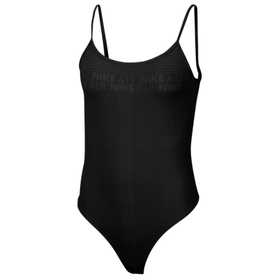 Nike Womens  Air Smls Bodysuit In Black/white