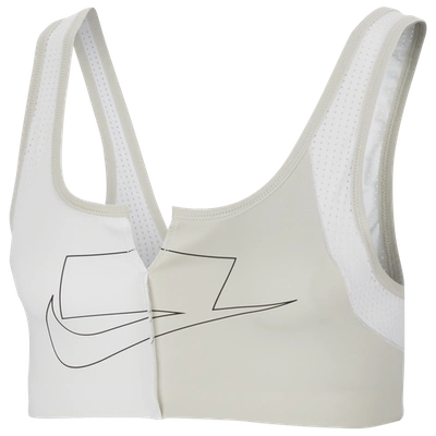 Nike Womens  Nsw Collection Bra In White/light Bone/black