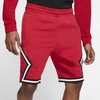 Jordan Jumpman Diamond Men's Fleece Shorts In Gym Red/black/black