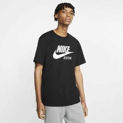 Nike Nsw City T-shirt In Black/white