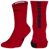 Nike Elite Basketball Crew Socks In University Red/black