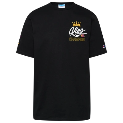 Champion King 17 T-shirt In Black/gold/white