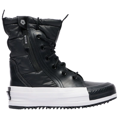 Converse All Star Mc Boot X-hi In Black/black/white
