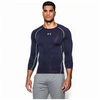 UNDER ARMOUR MENS UNDER ARMOUR HEATGEAR ARMOUR COMP L/S T-SHIRT