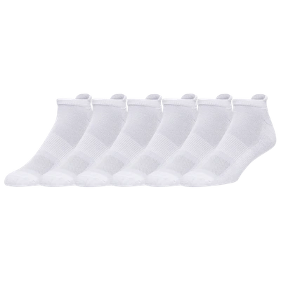 Csg 6 Pack Low Cut Tab Socks In White