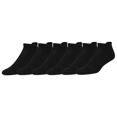 Csg Mens  6 Pack Low Cut Tab Socks In Black