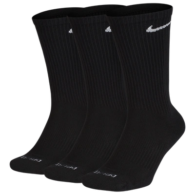 NIKE MENS NIKE 3 PACK DRI-FIT PLUS CREW SOCKS,888408257970