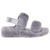 Ugg Oh Yeah Double Strap Flat Sandals In Soft Amethyst-grey In Amethyst