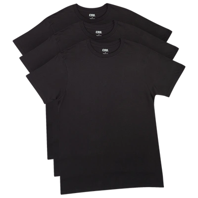 Csg Three Pack T-shirt In Black/black