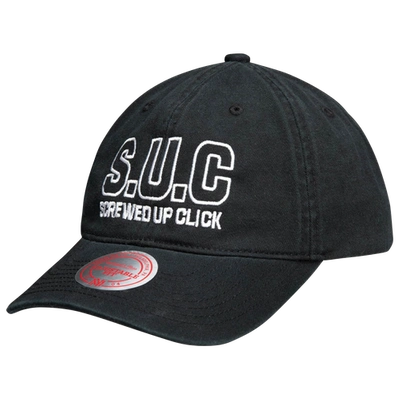MITCHELL & NESS MENS MITCHELL & NESS X DJ SCREW S.U.C LOGO SNAPBACK 195563043103