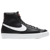 Nike Kids' Boys  Blazer Mid '77 In Black/sail/white