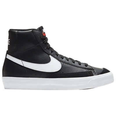 Nike Kids' Boys  Blazer Mid '77 In Black/sail/white