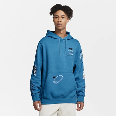 Nike laser blue club hoodie hotsell