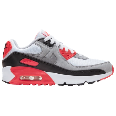 Nike Kids' Boys  Air Max 90 In White/red/gray