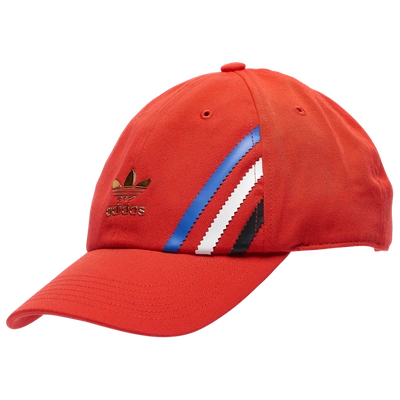 Adidas Originals Mens  Recycled Strapback In Red/gold