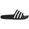 Adidas Originals Adidas Adilette Aqua Slide Sandal In Black/white