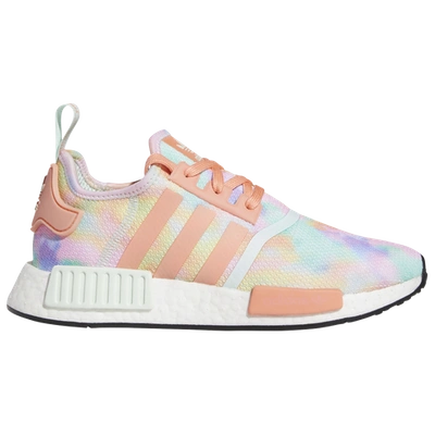 Adidas Originals Womens  Nmd R1 In Chalk Coral/dash Green