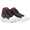 Reebok Question Mid High-top Sneakers In Black/white/scarlet