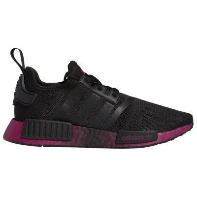 Adidas Originals Nmd R1 In Core Black/power Berry/white