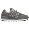 New Balance Big Kids 574 Core Casual Sneakers From Finish Line In Grey/grey