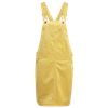 Adidas Originals Womens  Dungaree Dress In Corn Yellow/power Yellow