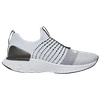 Nike React Phantom Run Flyknit 2 Sneakers From Finish Line In True White/white/black