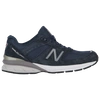 New Balance Sneakers 990v5 In Suede E Mesh In Navy/silver
