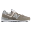 New Balance Grey 574 Core Sneakers In Grey/white