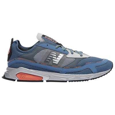 New Balance Mens  X-racer In Porcelain Blue/natural Peach/orange