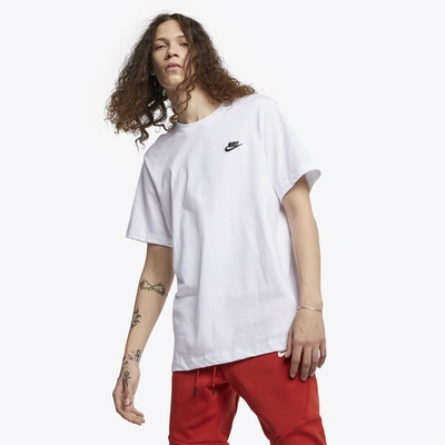 Nike Men's  Sportswear Club T-shirt In White