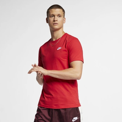 NIKE MENS NIKE NSW CLUB SHORT SLEEVE T-SHIRT,191888618521