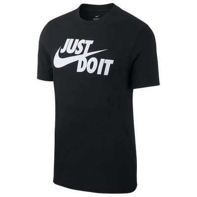 Nike Tall Just Do It Swoosh T-shirt In Black